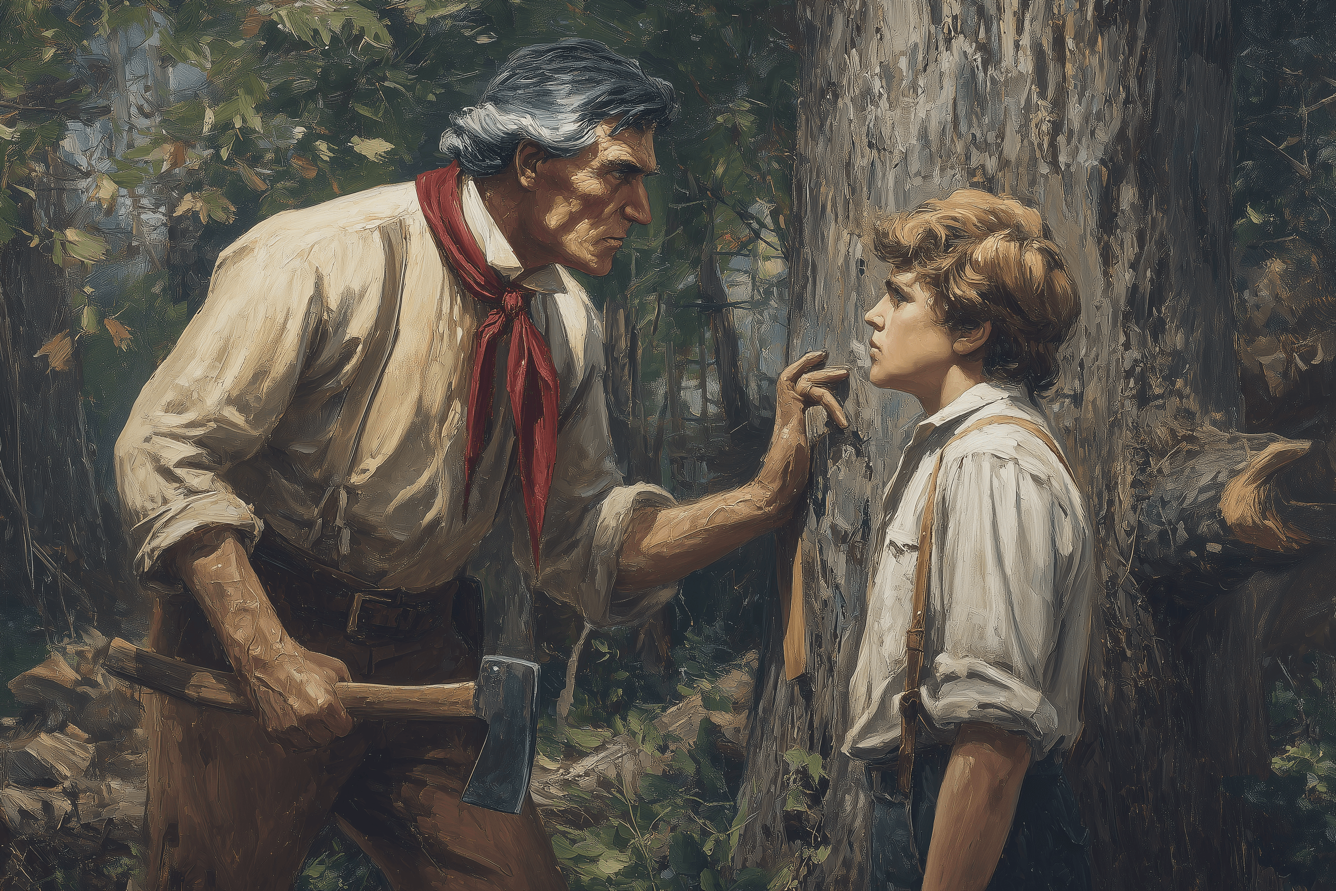 The Cherry Tree illustration