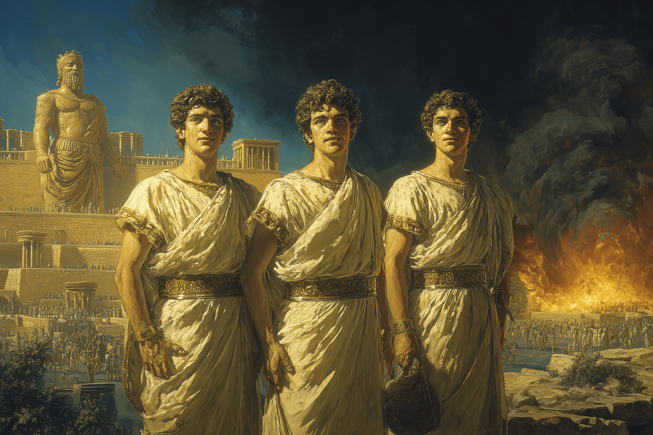 The Three Men illustration